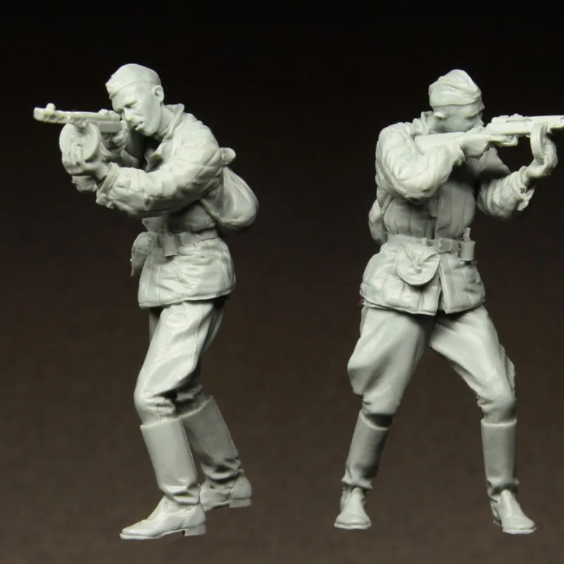 หุ่นเรซินขนาด1/35 Kit-C181 Wii soviet Union ทหารราบเบอร์ลิน1945ไม่ได้ประกอบของเล่นขนาดเล็กทางทหาร