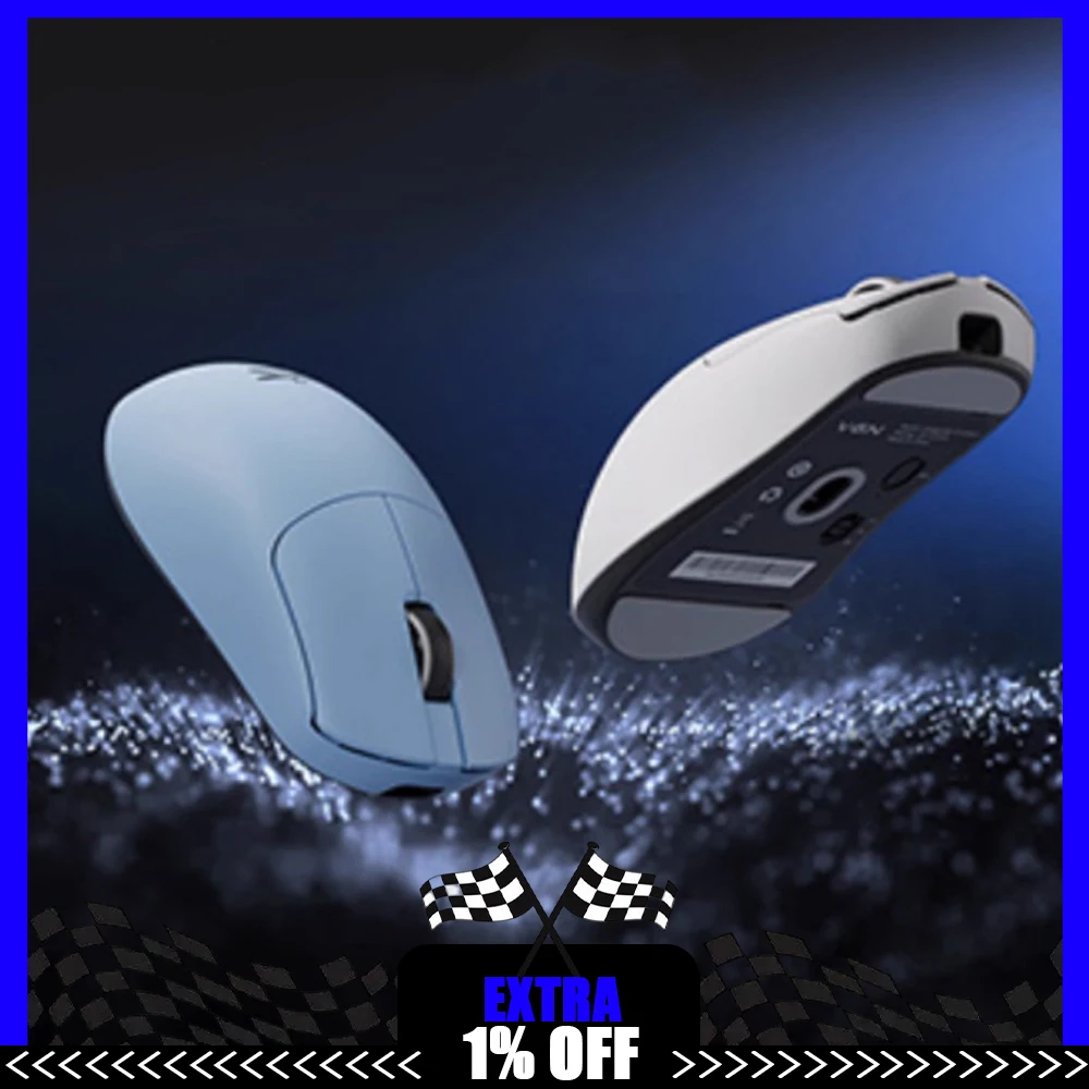 

Беспроводная мышь VGN Dragonfly Y2, тройная мышь Paw3395 Paw3950, 8000 Гц, легкие игровые мыши, аксессуары для ПК для CS Valorant