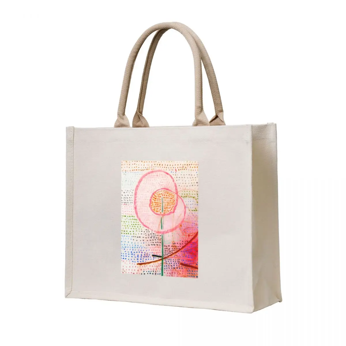 

PAUL KLEE HD - Blossoming (1934) flower floral Tote Bag supermarket folding bag cute pouch bag tote bags cloth bags