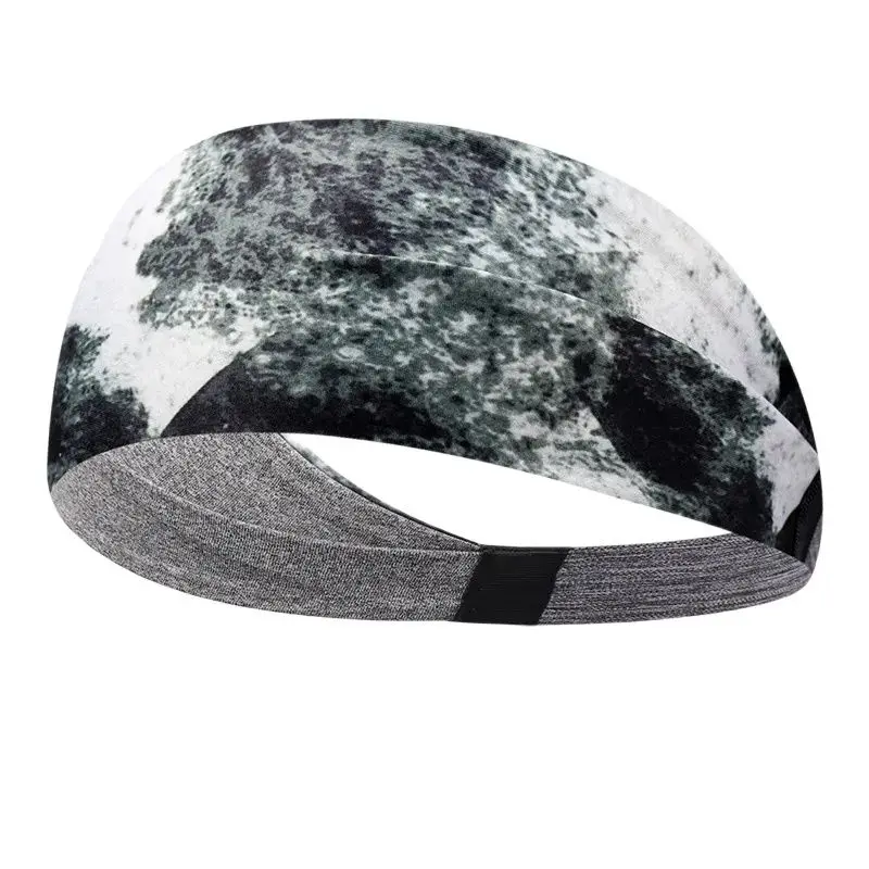 【27】2024 Colorful Halo Dye Yoga Headband Soft and Comfortable Sports Sweatband Fashion Headband Fitness Running Sweatband