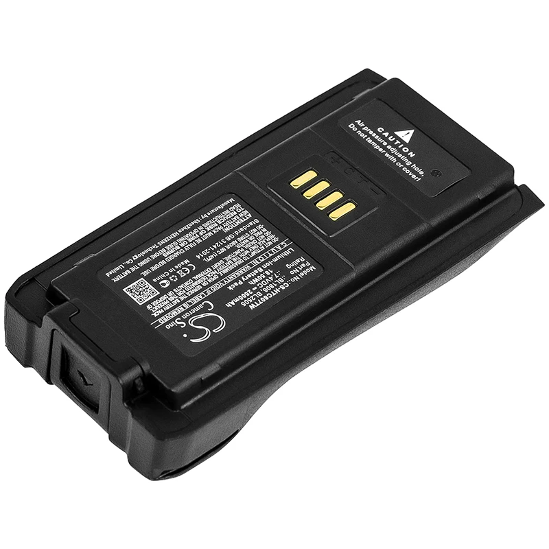 Two Way Radio Battery For HYT BL1806  Hytera BL2505 PT580  PT580H PT580HPlus 2500mAh / 18.50Wh