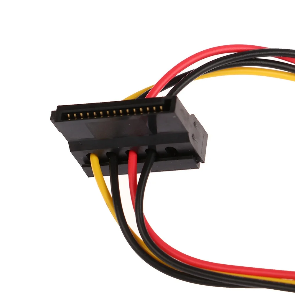 1Pcs 6Pin To 2-Port HDD For SATA Power Socket Cable Conector For Acer Mainboard PC Hardware Accessories
