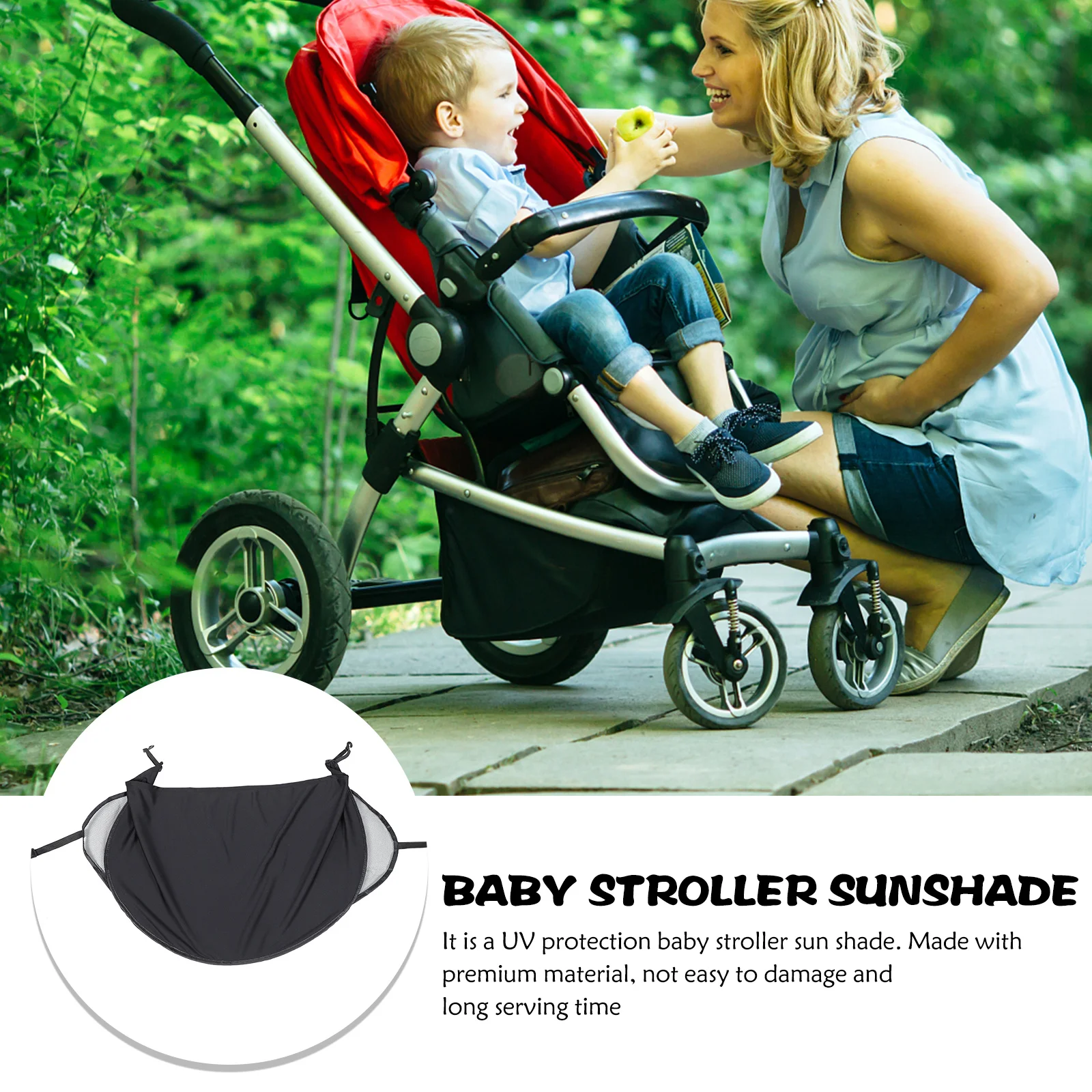 

Stroller Sunshade Cover Extended Universal Baby Stroller Canopy Uv Protection Shade For Infant Carriage Outdoor Travel