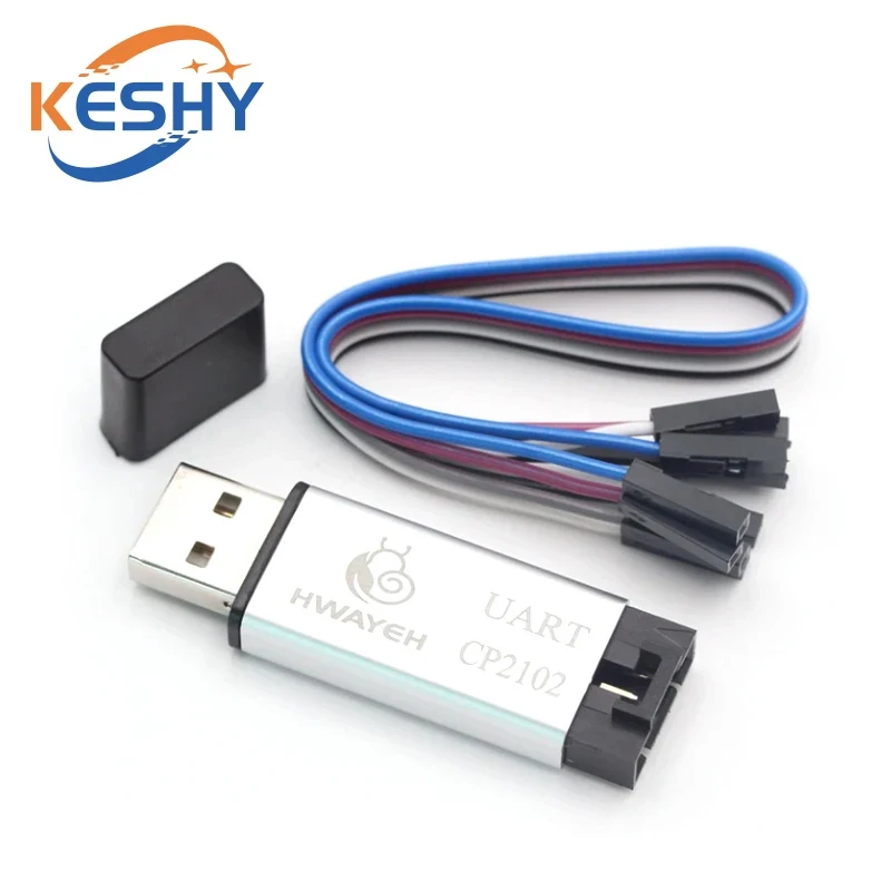 Alüminyum kabuk CP2102 USB 2.0 TTL UART Modülü 5Pin Seri Dönüştürücü STC FT232 Modülünü Değiştirin desteği 5v/3.3v