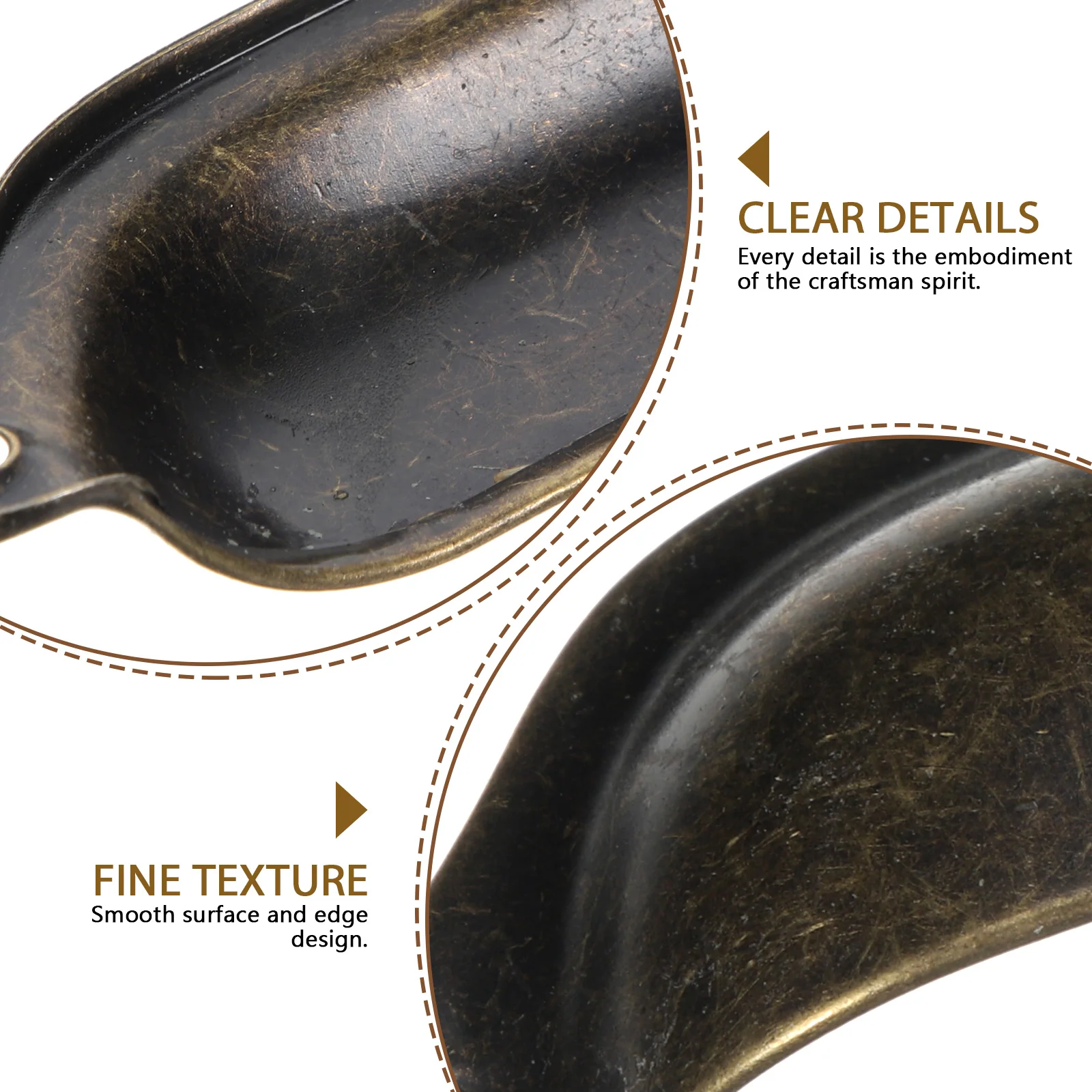 

12Pcs Vintage Bronze Cupboard Handles Retro Style Cabinet Pulls Drawer Handles Furniture Pulls for Kitchen Wardrobe Doors