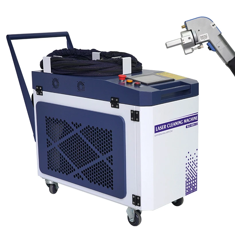 

Профессиональный лазерный очиститель 3 в 1 для удаления ржавчины с металла, лазерная машина для очистки 500 Вт