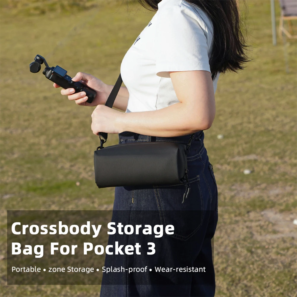 Estojo de transporte para dji osmo pocket 3, bolsa de transporte para câmera, armazenamento portátil, bolsa protetora, acessórios para câmera fotográfica