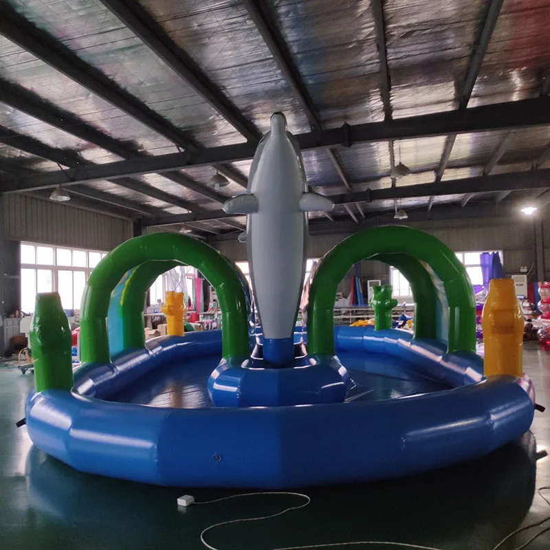 customized inflatable pool for kids fun /outdoor playground inflatable swimming pool