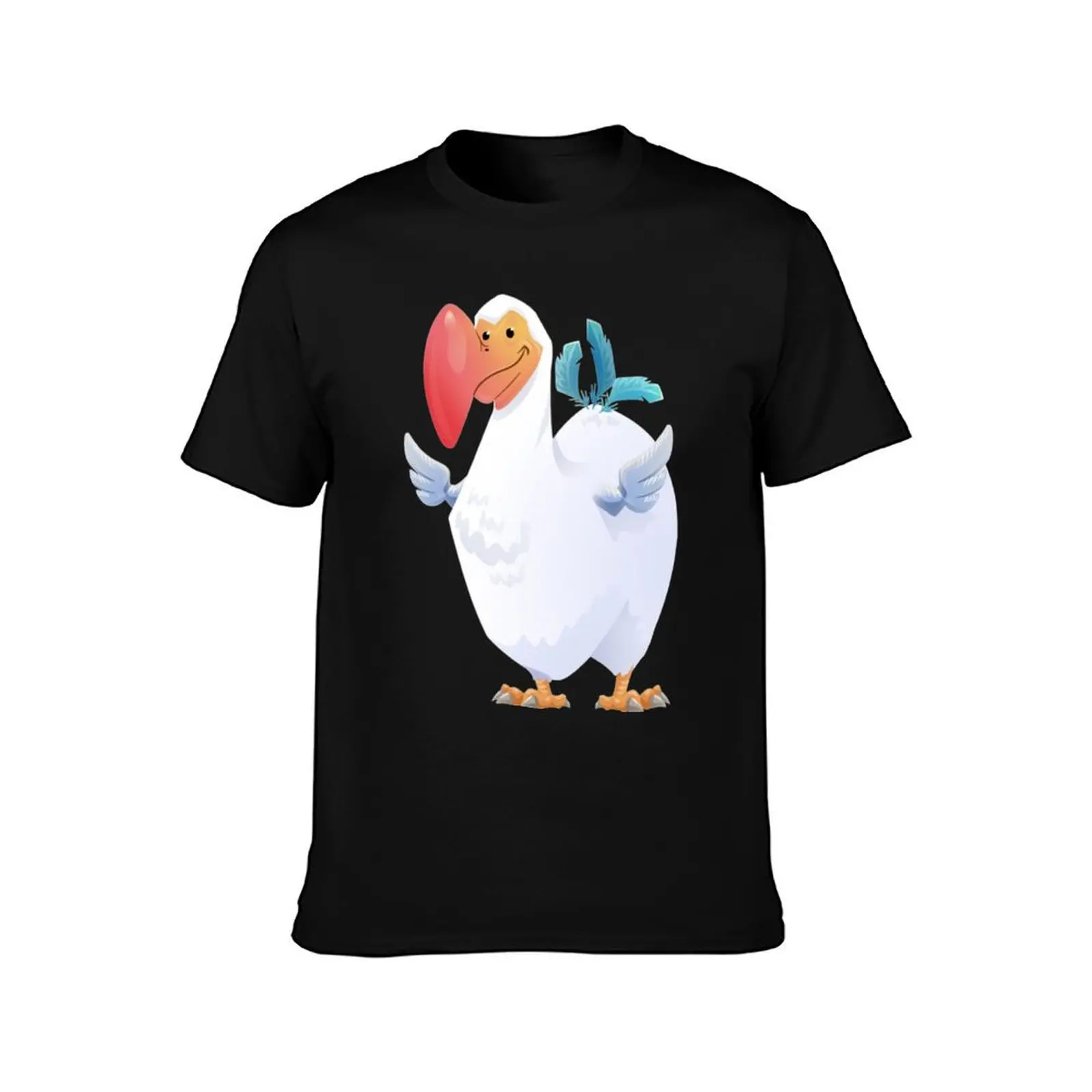 Cute Dodo Bird (Dododex for Ark Survival Evolved) T-Shirt Summer Casual Cotton Tee Oversized Streetwear Tops Unisex Men Women