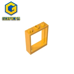 GDS-2178 Window Frame 1 x 3 x 3  Gobricks compatible with lego 51239 Assembles Building Blocks children's toys