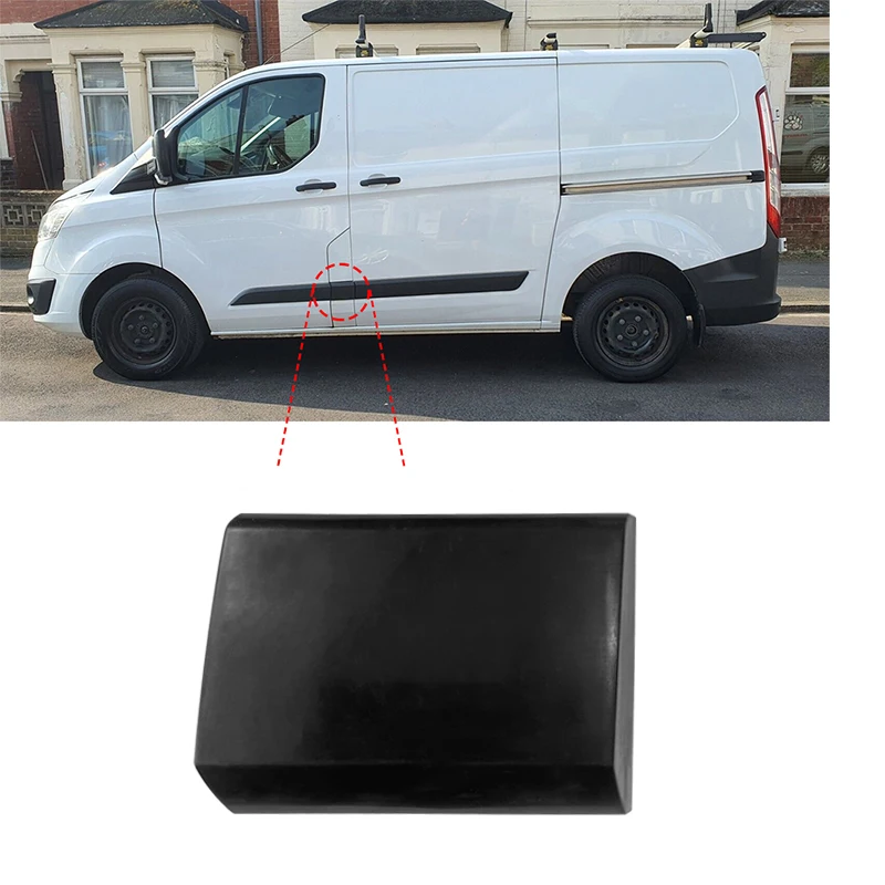 

RV Black Door Trim For Ford Transit Custom Touareg V362 Fuel Filler Cap Bumper Strip Automotive Exterior Protection Accessories