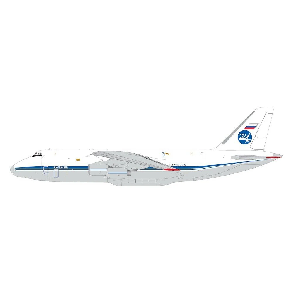 1/200 Scale GeminiJets G2TTF1080 Russian Air Force An-124 RA-82035 Transport Aircraft Finished Aircraft Model Collectible Gift