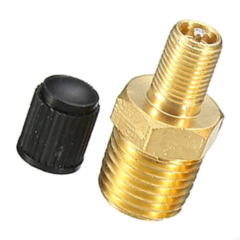Compressore in ottone L4MB 1/4 "NPT per riempimento del serbatoio per valvole in ottone schrader PA