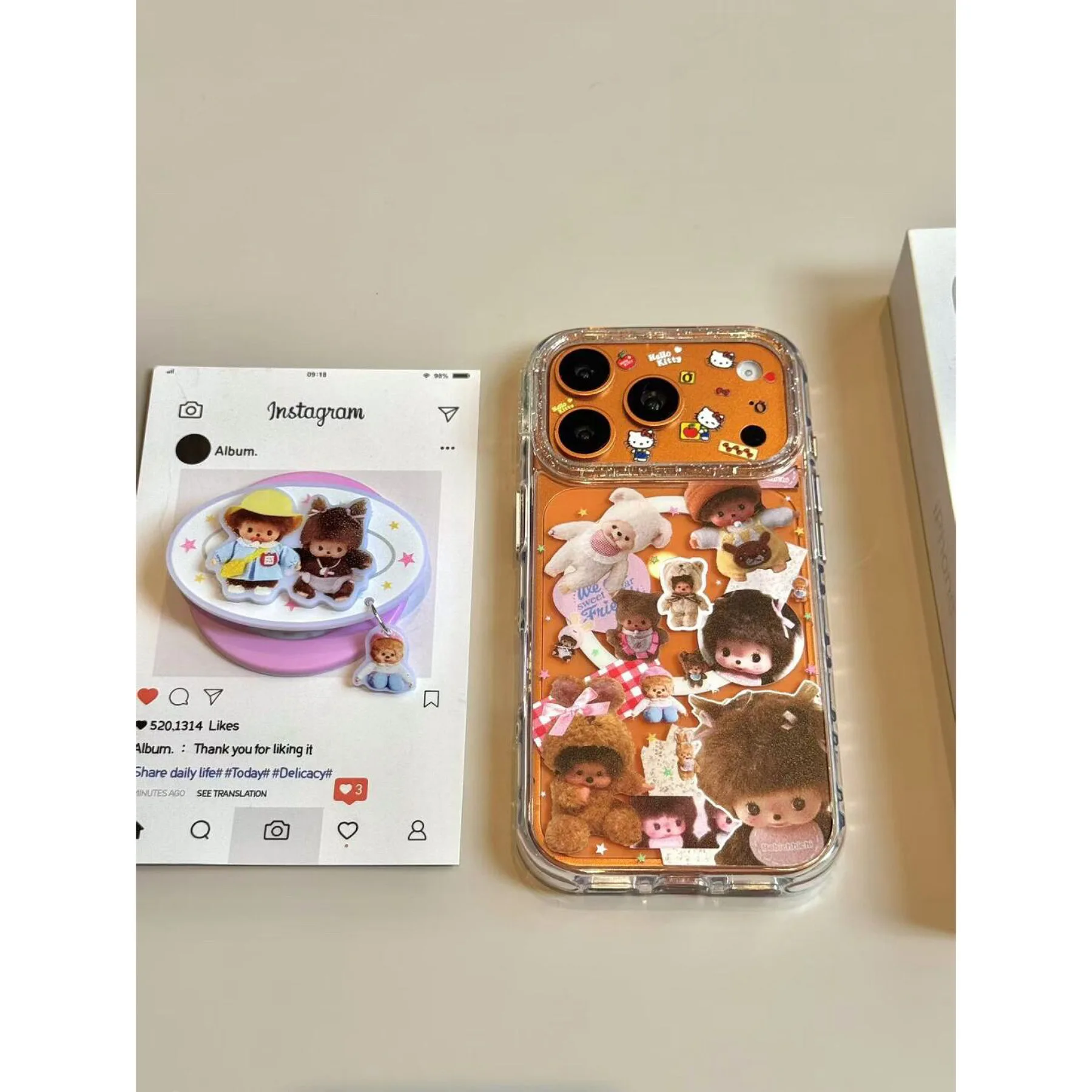 

Чехол для телефона Monchhichis для iPhone 17 Pro Max