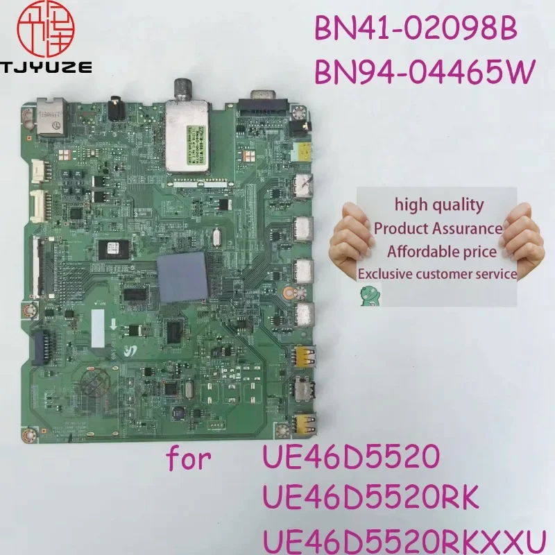 

BN94-04465W BN41-01660A=BN41-01747A 46 Inch TV Motherboard Working Properly for UE46D5520RKXXU UE46D5520 UE46D5520RK Main Board