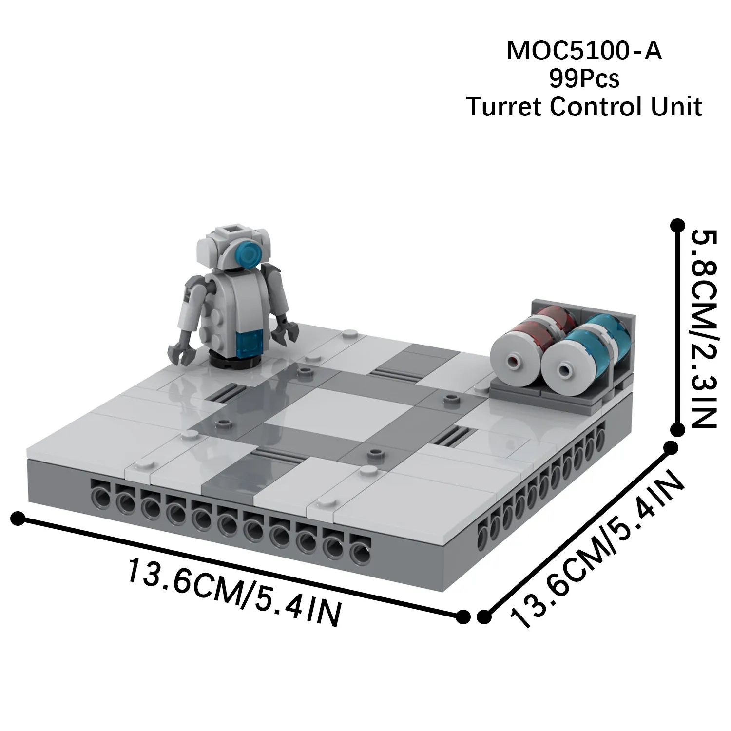 MOC Military Base Weapons Building Blocks Spiral Pulse Cannon Channel Materials Department Weapons System Bricks Toys