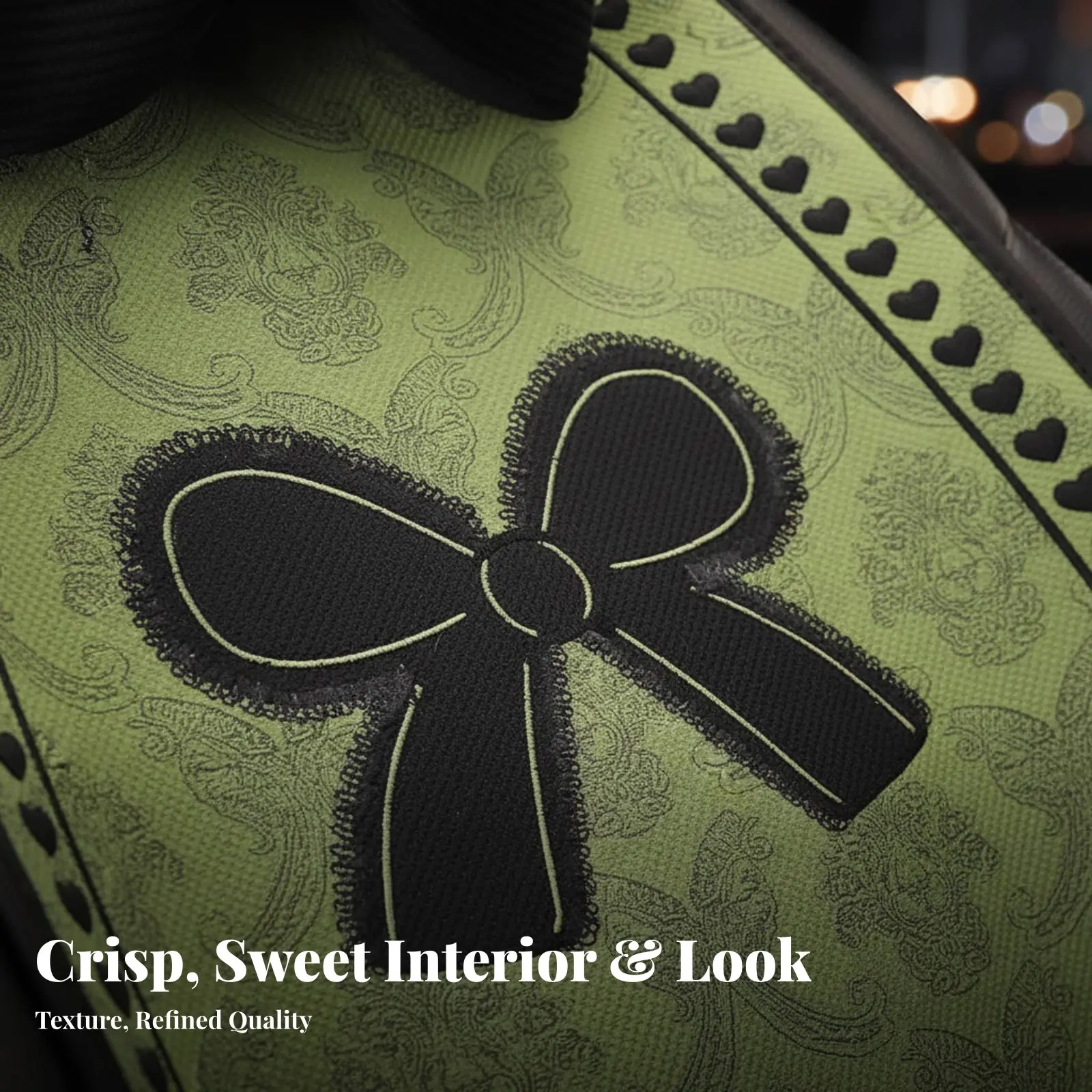 

Подушка для автомобильного сиденья с бантом, удобная и стильная, для водителей, автолюбителей, частых поездок на автомобиле