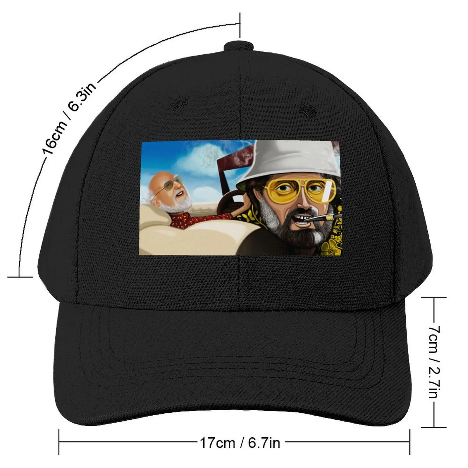 Terence McKenna and Dennis McKenna Baseball Cap hard hat Visor Baseball Men Women's