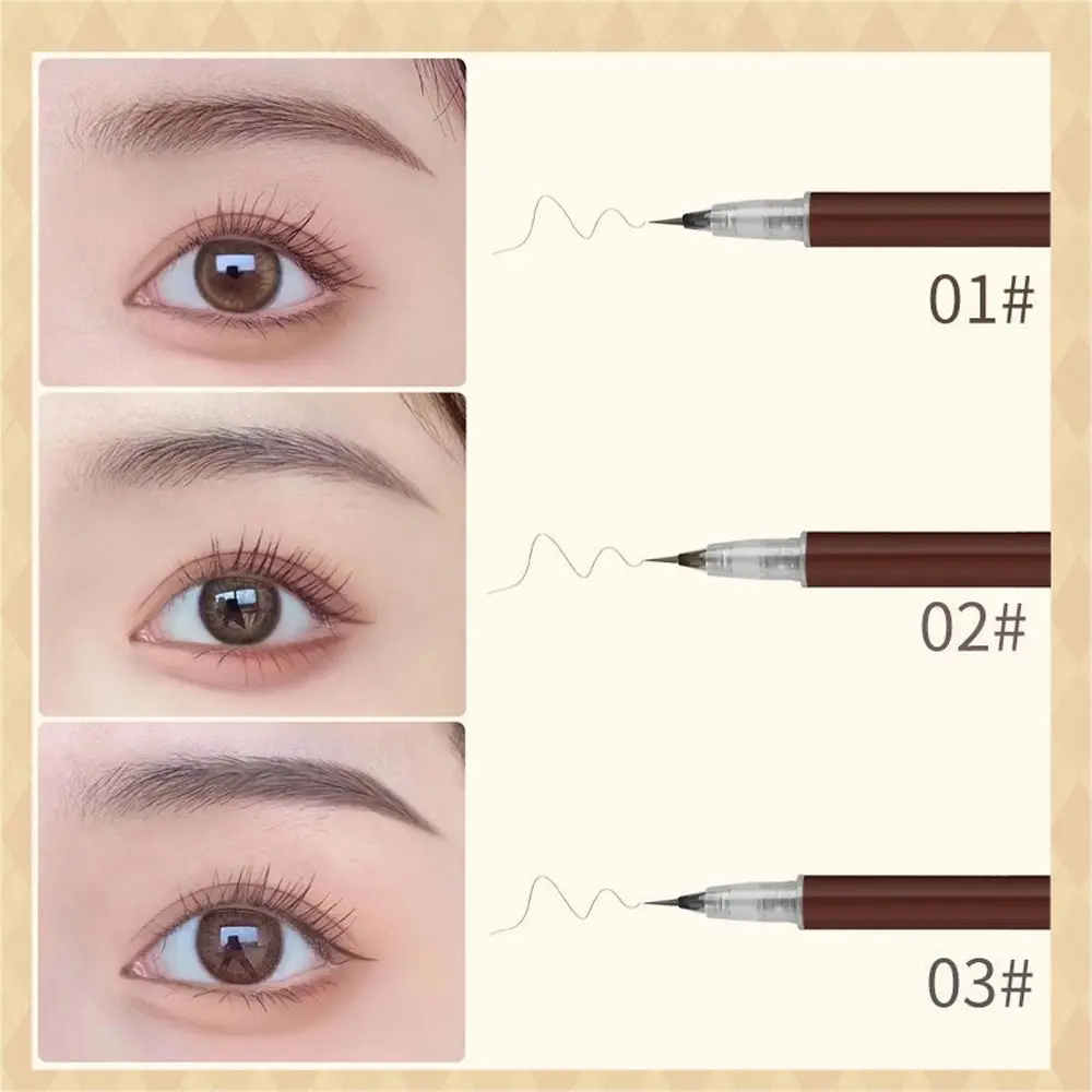 0,01 MM Auge Kosmetik Liegen Seidenraupe Stift Eyeliner Stift Frauen Make-Up-Tool Flüssigkeit Augenbraue Bleistift Augenbraue Stift Tattoo Bleistift