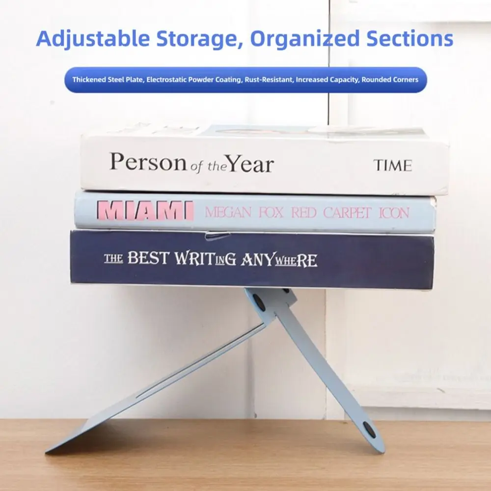 

1/2PCS Simple Metal Bookends L-Shaped Thickened Book Stoppers Supports Non-slip Desk Bookshelf Book Home