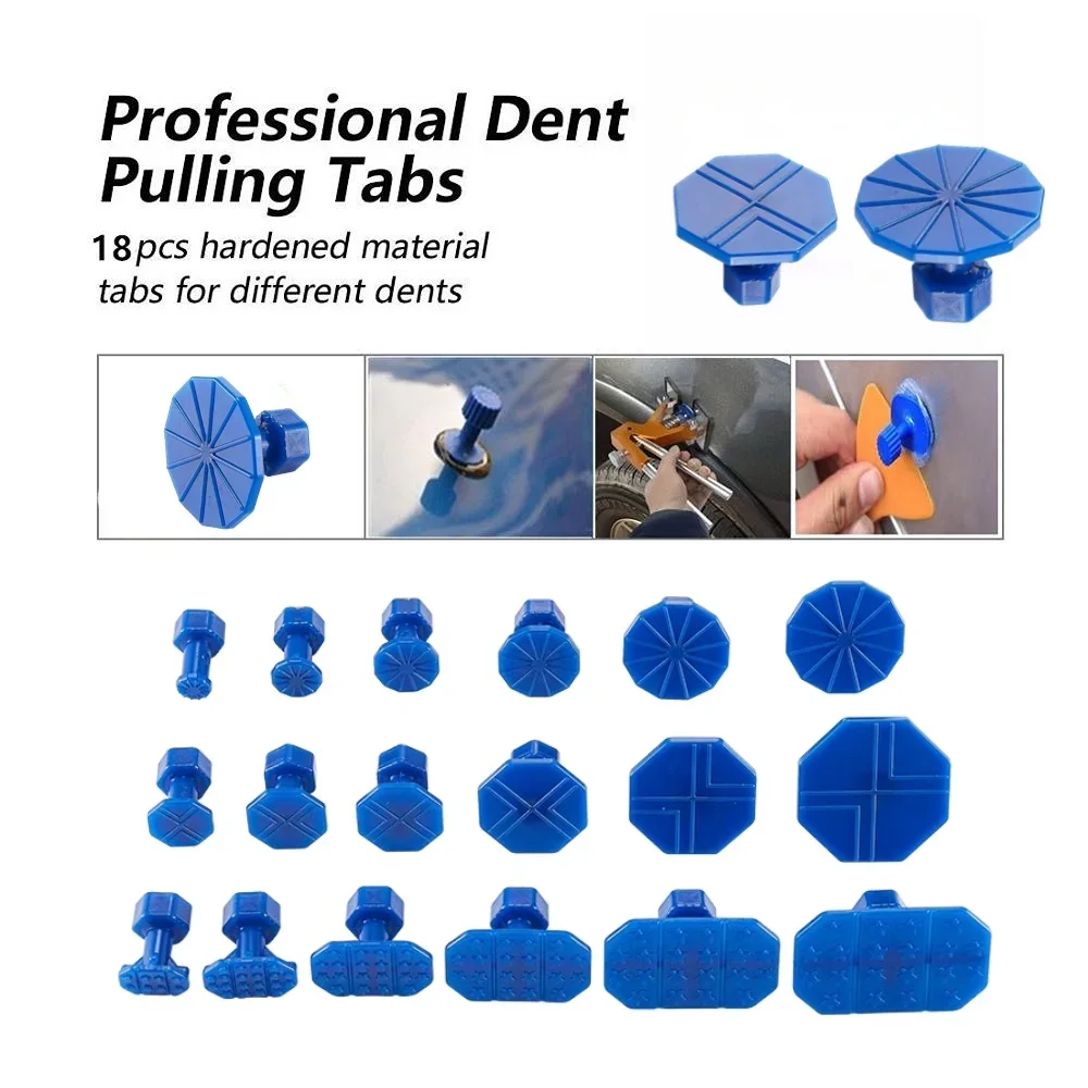 Professional Auto Paintless Dent Repair Tools Car Dent Repair Kit Dent Removal Kits Dent Remover Dent Puller for Cars Vehicle