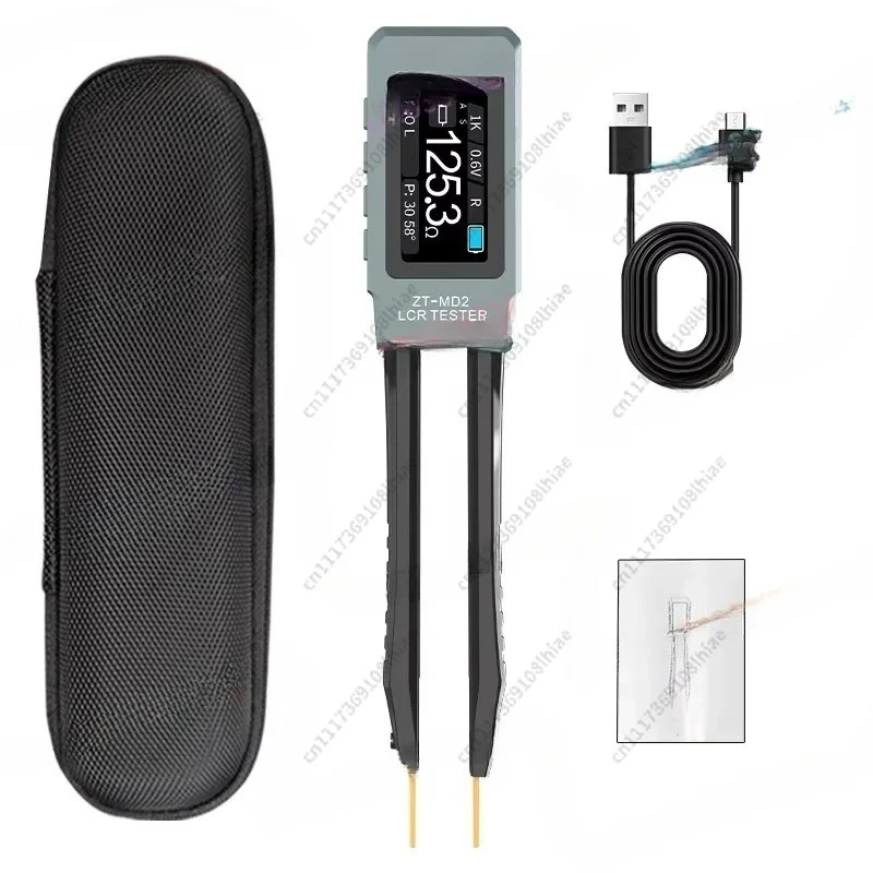 For ZT MD2 Digital Bridge Handheld Tweezer Multimeter Capacitance Resistance Inductance Voltage Smart Recognition