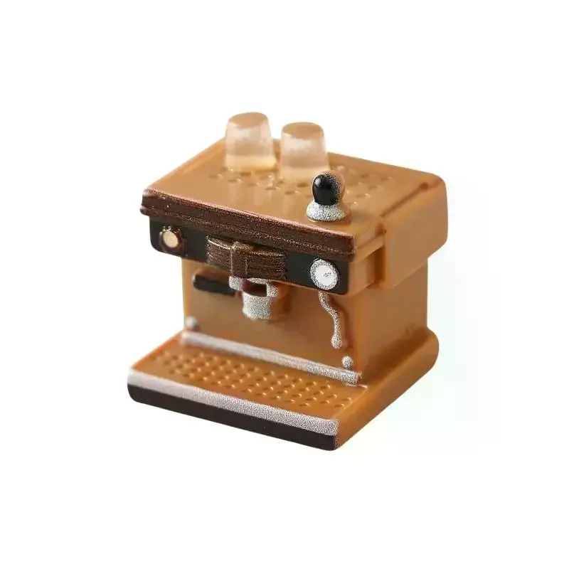 Mini Espresso Coffee Machine Fridge Magnet Vintage Coffee Maker Refrigerator Magnets Decor DIY Accessories