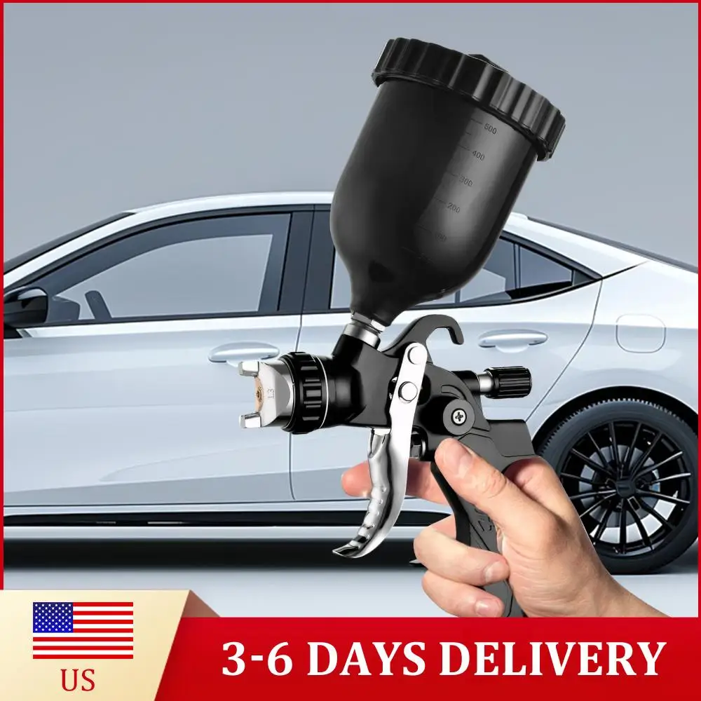 

Пневматический краскопульт HVLP для ремонта автомобилей, высокоточного распыления, для покраски автомобилей, мебели и металлических поверхностей