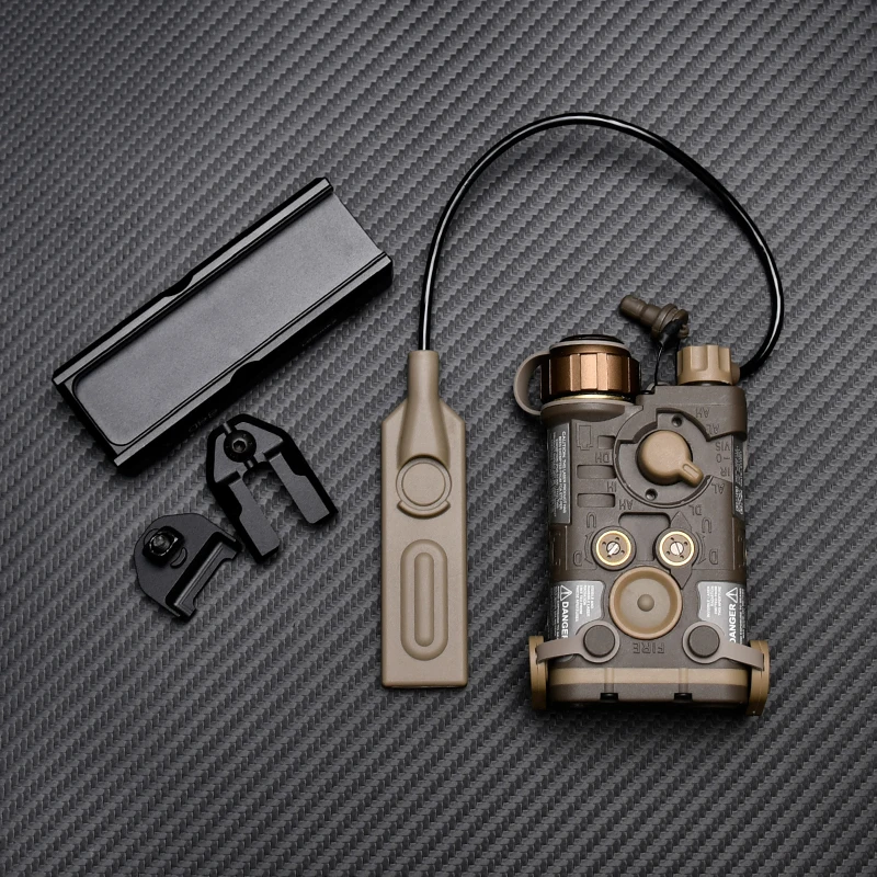 WADSN NGAL L3 Linterna táctica láser IR y LED blanca Airsoft - imagen 4