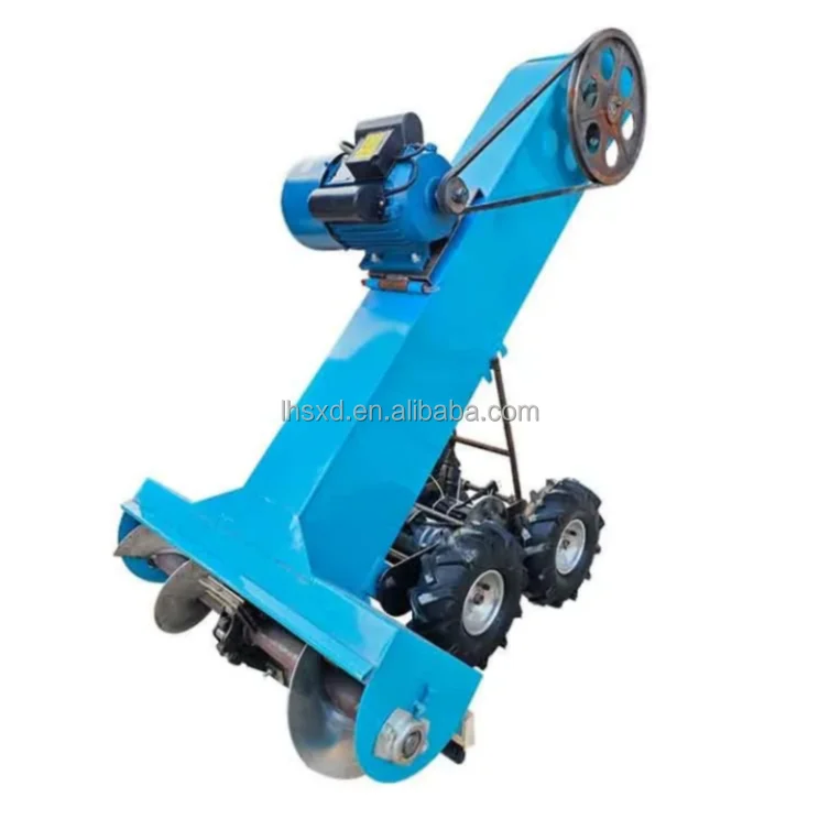 مكشطة الحبوب الأوتوماتيكية القوية للغاية ذاتية الدفع/مكشطة رملية صغيرة ذات الدفع الرباعي