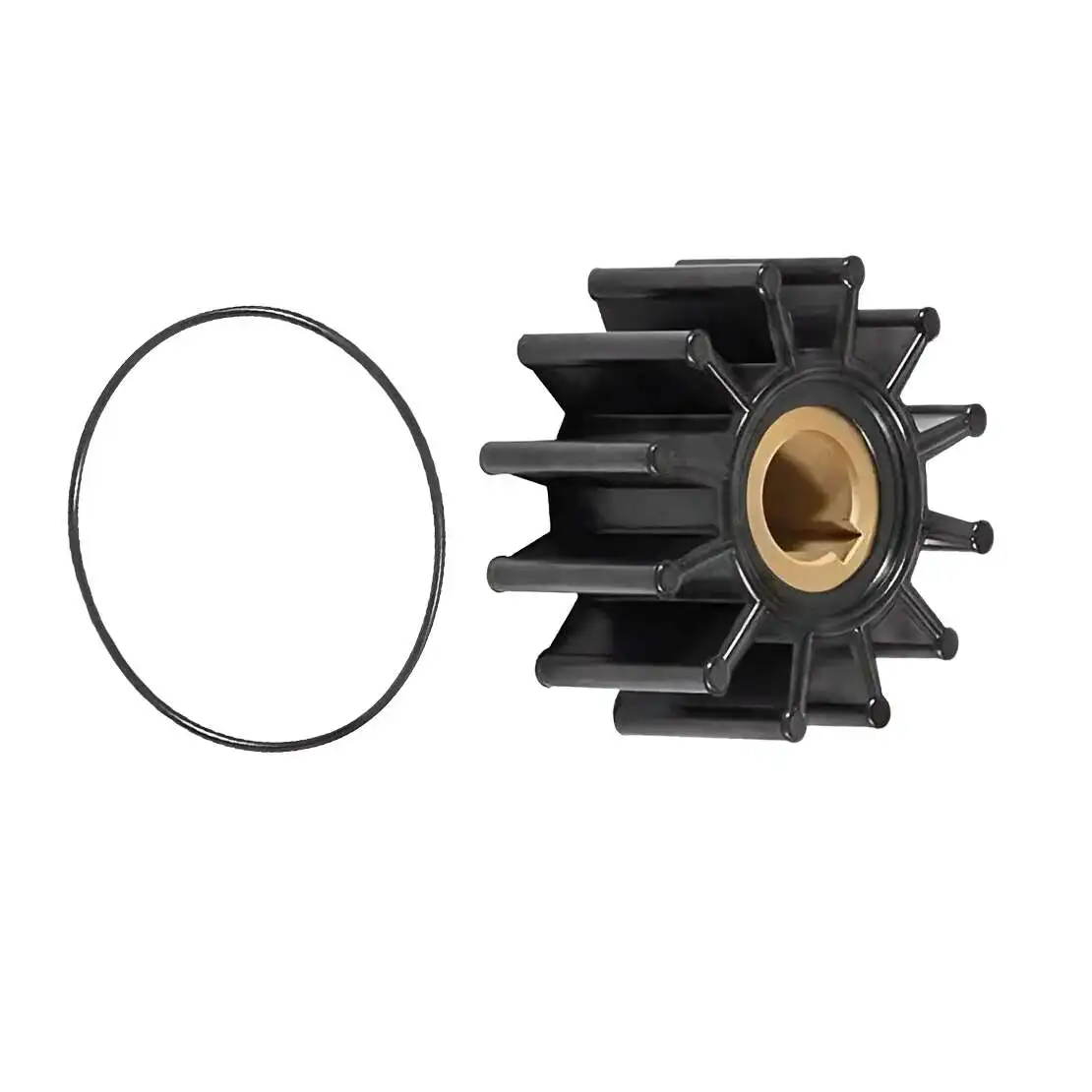 

Water Pump Impeller With O-Ring Fit For Sherwood 18655 18655-SHW Yamaha 10100000 inboard engines 4.3L 262 5.0L 305 5.7L 350 New