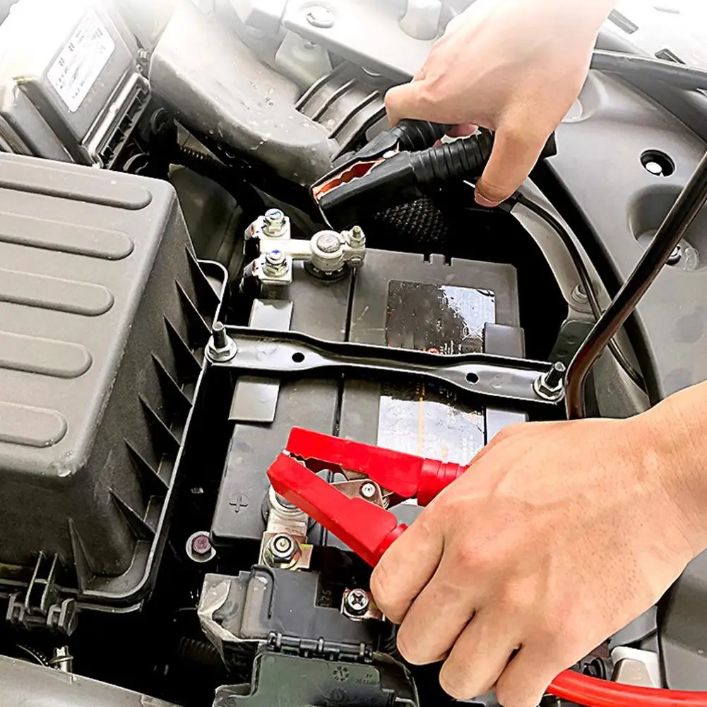 

Thickened Car Battery Cable Emergency Ignition Line Anti-freeze Automobile Jump Start Connection Wire For Car Battery Charg E3H6