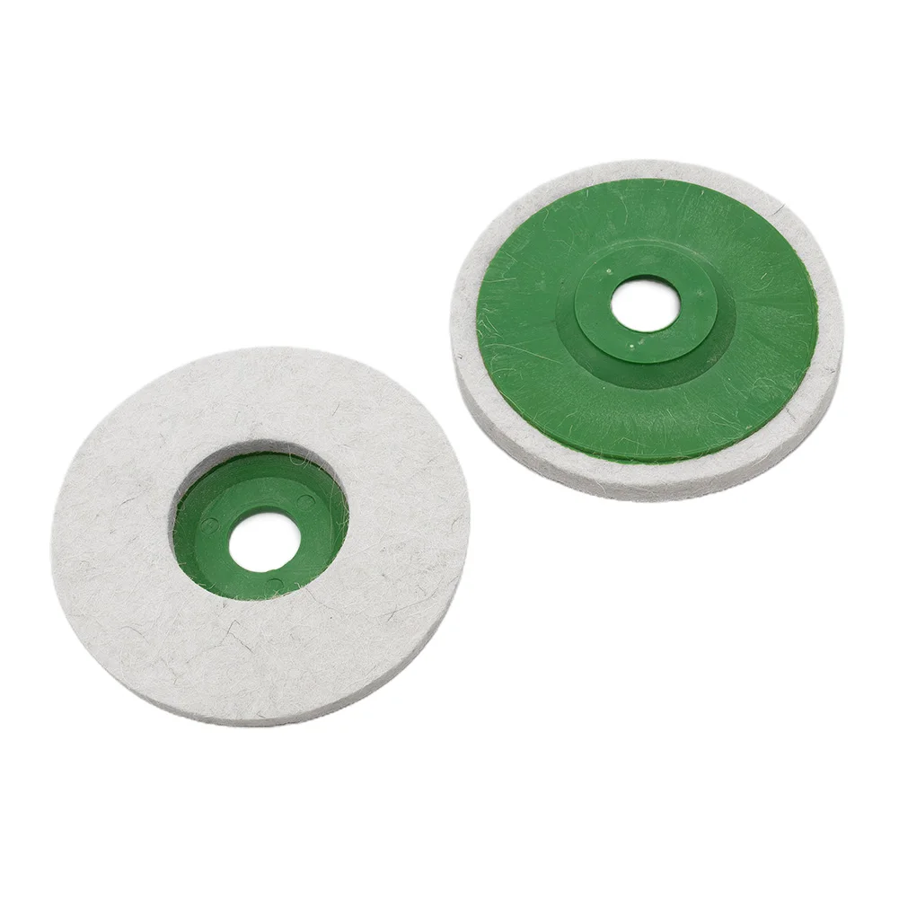 

100/125mm Wool Polishing Wheel Buffing Pads Angle Grinder Wheel Felt Polishing Disc For Metal Marble Glass Ceramics