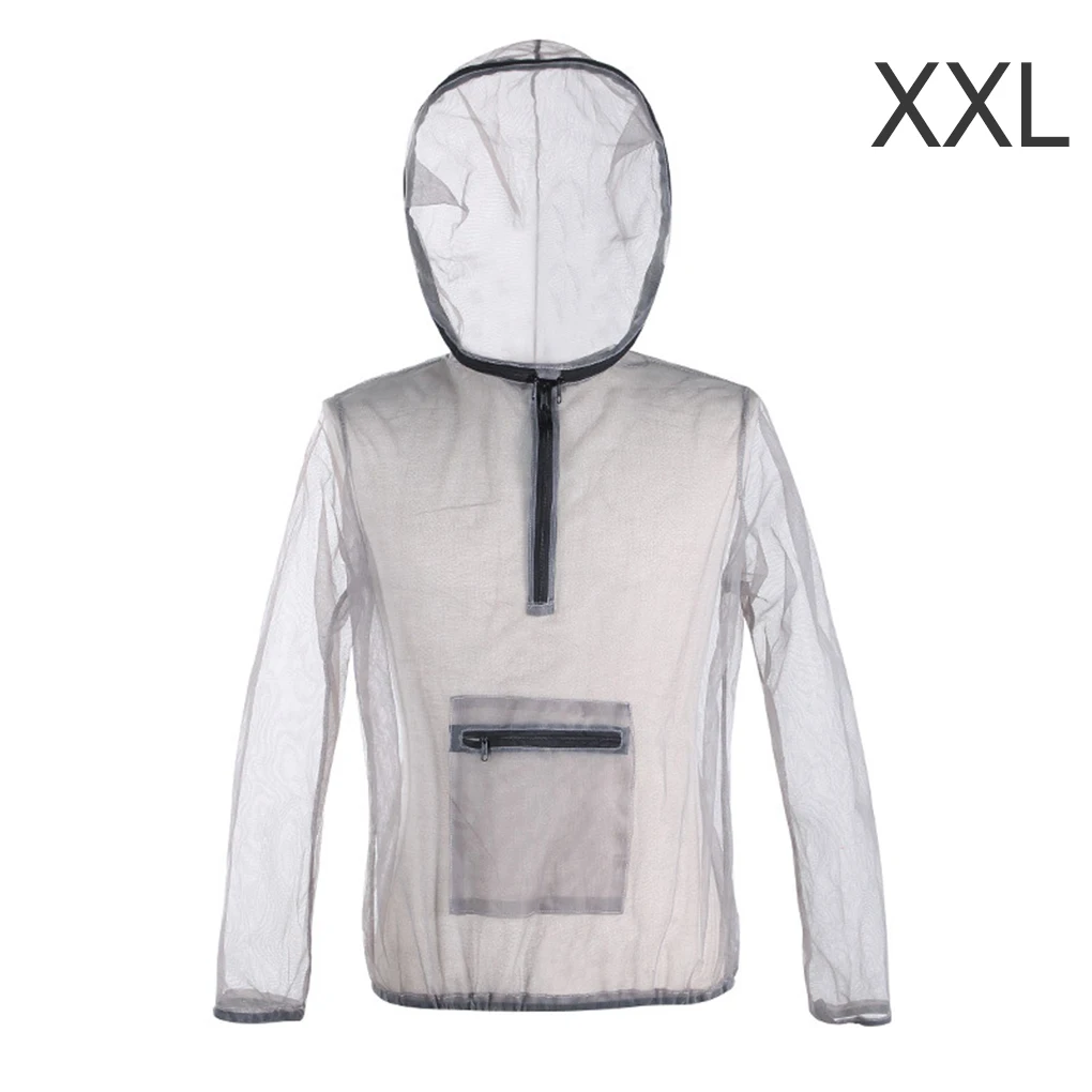 Fishing Jackets Anti Mosquito Coat Air-permeable Unisex Hooded Shirt