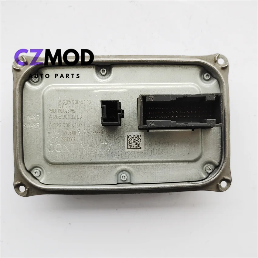 

CZMOD Original A2059005110 Headlight LED Driver Control Unit A 205 900 51 10 FOR BEN-Z W205 S205 C205 A205 Car Accessories