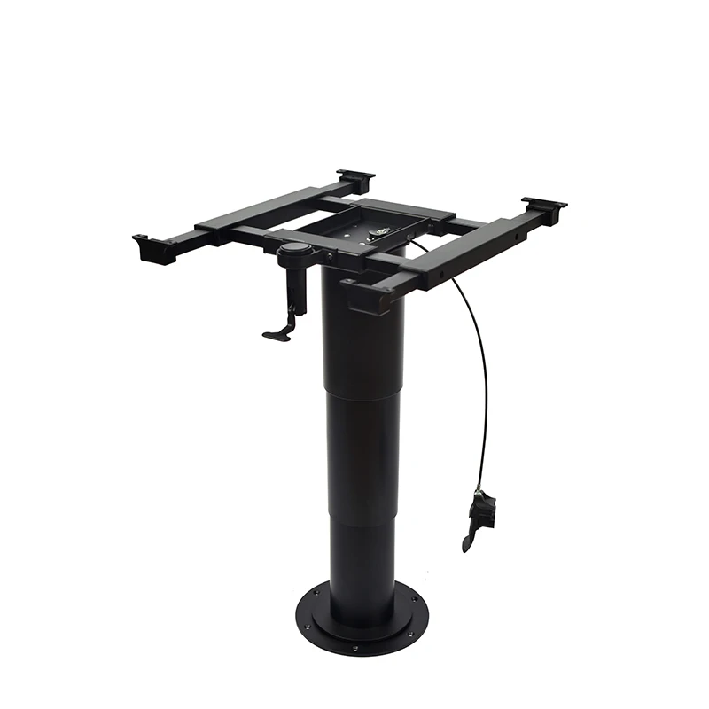 Pernas de mesa ajustáveis para rv, liga de alumínio, pernas de mesa de elevação pneumática, trailer marinho, pernas de suporte para rv