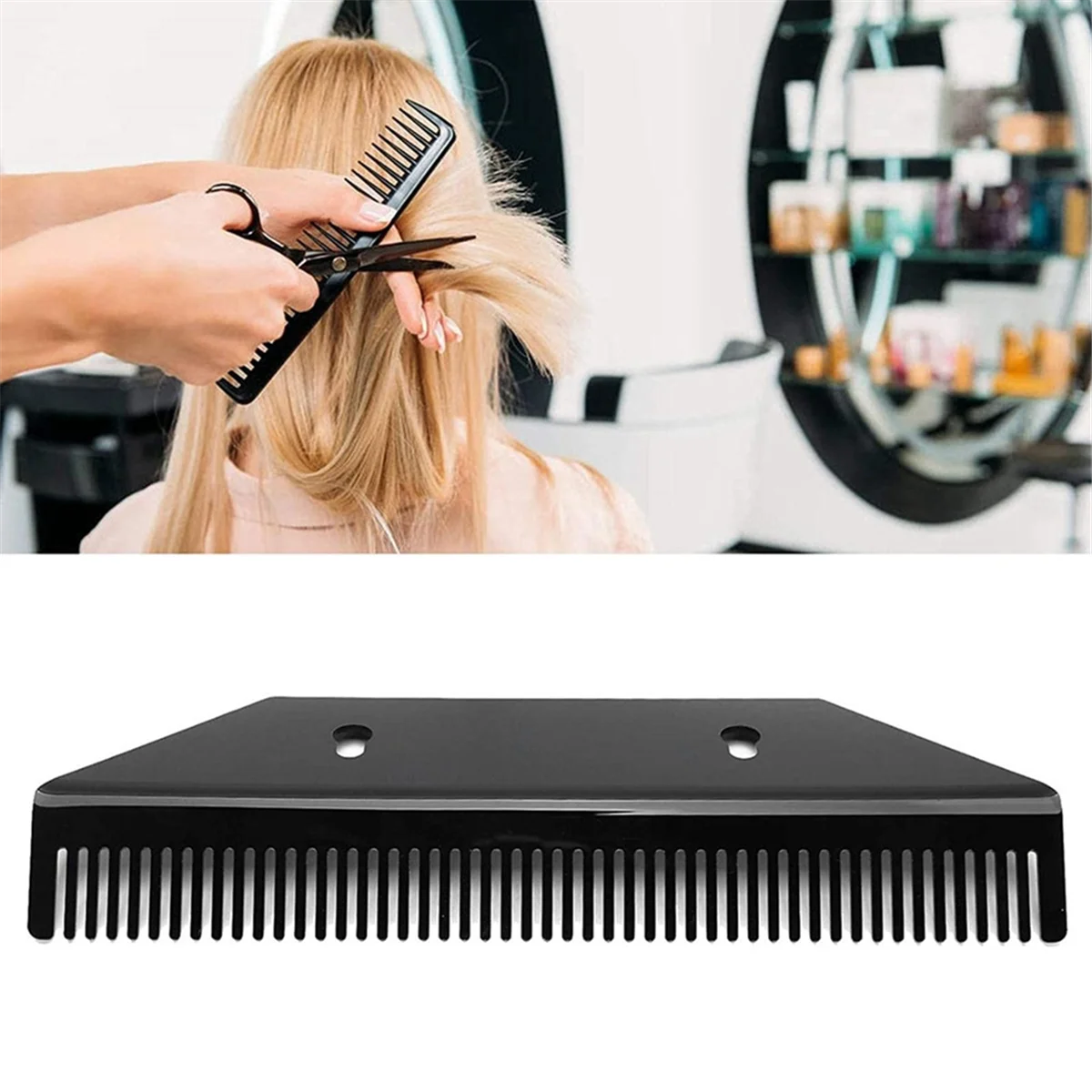 Hair Extensions Display Rack Acrylic Distributor for Hair and Wig - Acrylic Hair Strands Holder Display