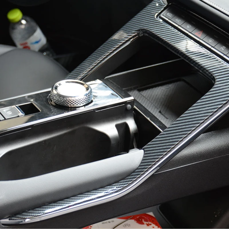 For Haval H6 3rd Gen 2021 2022 stainless steel Car Central control shift rotary lever storage cover trim frame sticker accessori