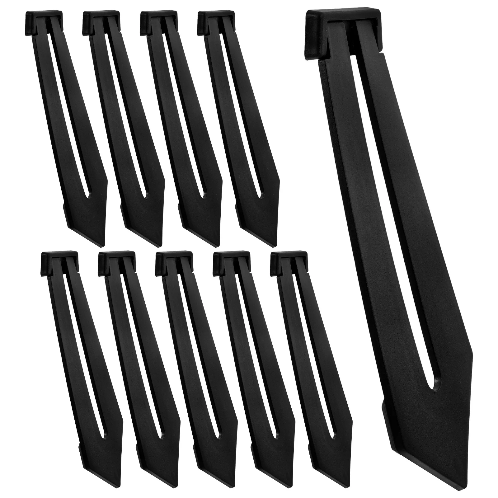 

10pcs Photo Frame Brackets Plastic Desktop Display Support Picture Frame Holder Rotating Stand Backing Display Rack