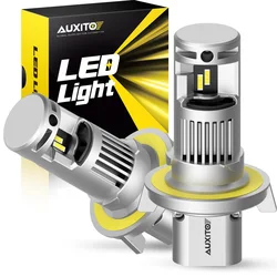 AUXITO 2Pcs LED 9008 H13 LED Headlight Bulbs Canbus 9012 HB5 H4 H11 LED Head Lamp For Chevrolet Cruze Ford Explorer Mini Cooper