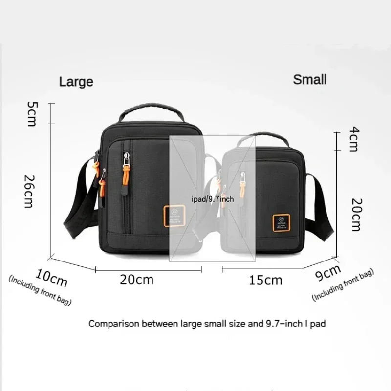 Multi-Function Men\'s Bag High Quality Nylon Man Messenger Bag Crossbody Bags Fashion Casual Men\'s Small Bag Handbag Shoulder