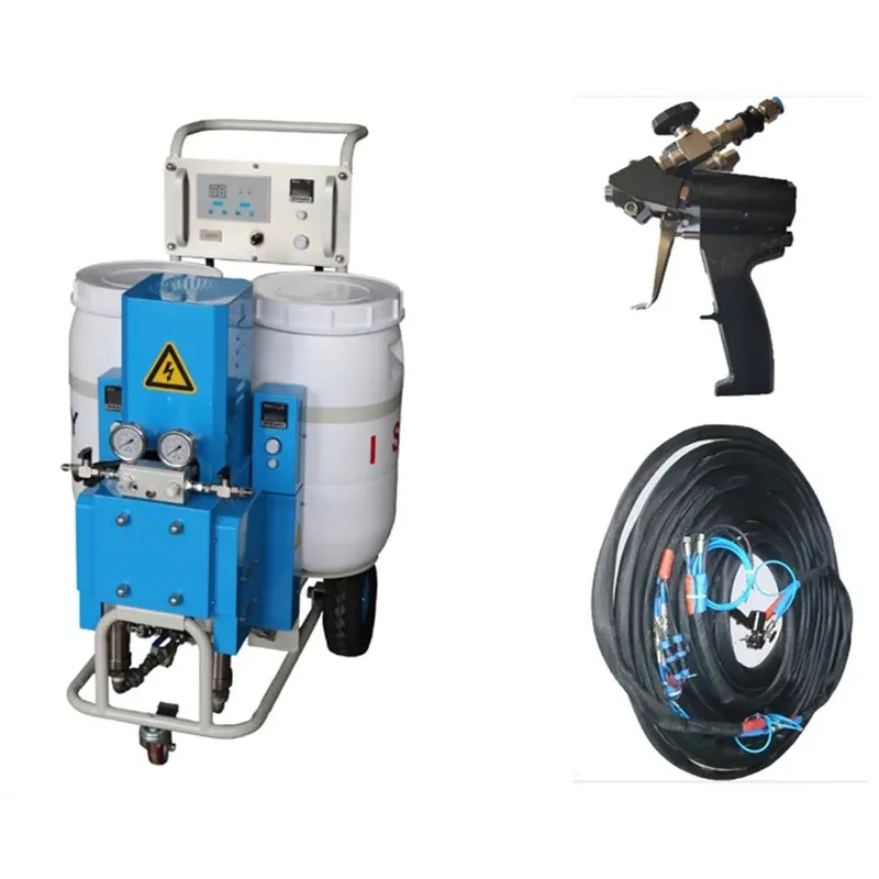 Portable Small High Pressure PU Polyurethane Insulation Foam Mixing Spray Making Machine For Sale Price