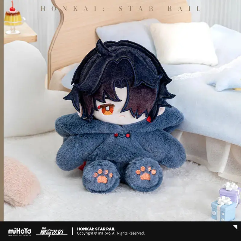 [Genuine] miHoYo Game Honkai Star Rail Cotton Pillow DanHeng JingYuan Blade Sunday Cartoon Model Anime Pendant Cosplay Xmas Gift 4
