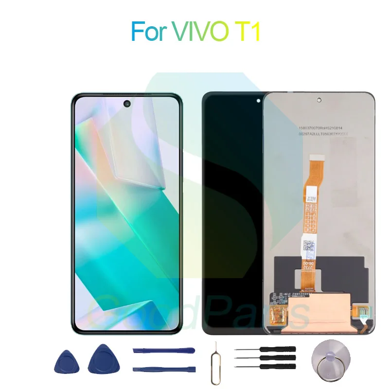 For VIVO T1 Screen Display Replacement 2400*1080 For VIVO T1 LCD Touch Digitizer Assembly