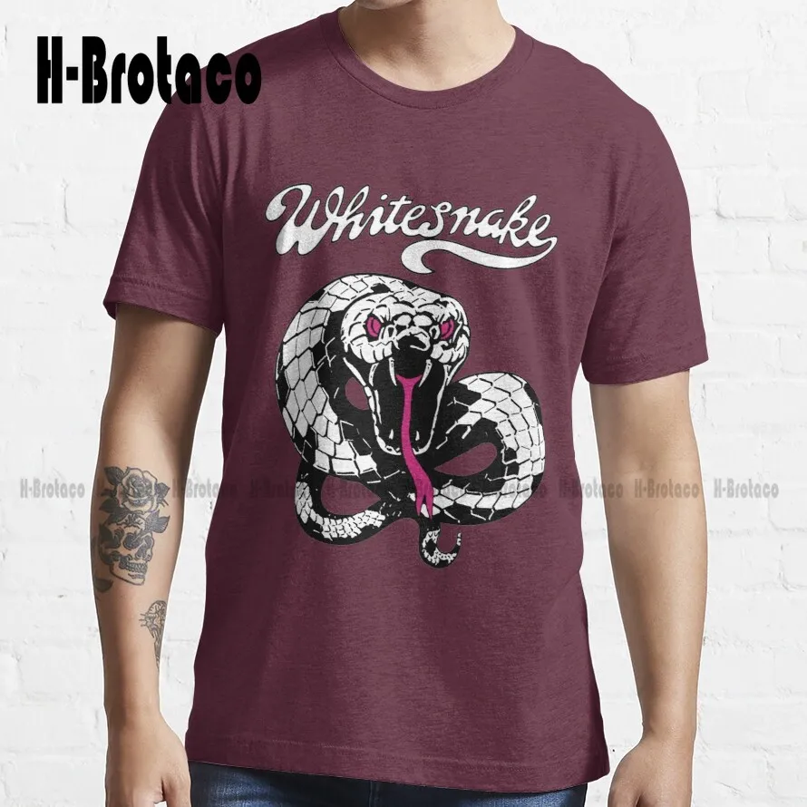 Whitesnake White Cobra Tour 2020 Dinari Trending T-Shirt Shirt For Men Cotton Outdoor Simple Vintag Casual Tee Shirts Xs-5Xl New