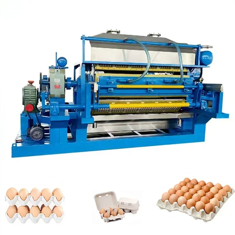 Automatic Egg Tray Making Machine | High Efficiency  Eco-Friendly Production for Paper  Trays  Durable & Easy to Operate