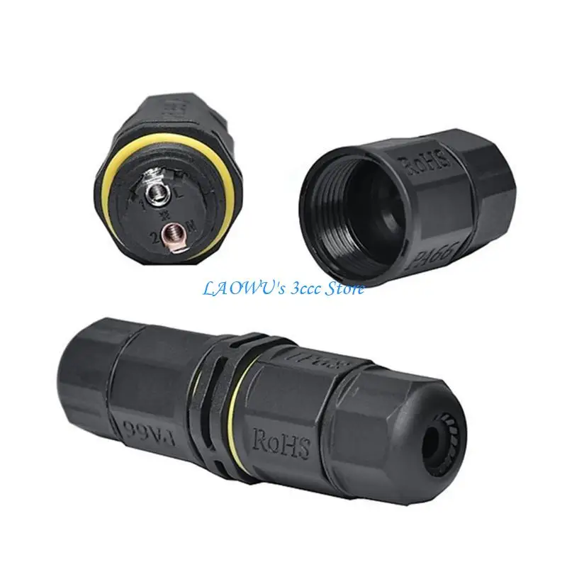 

Y8AD IP68 Waterproof Connector Outdoor LED Light Junction Box Joint External Couplers