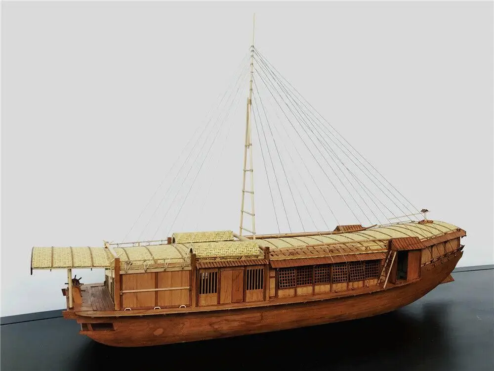 

shi cheng Ancient ChineseJapaness pleasure boat 1:50 563mm Wooden model ship kit