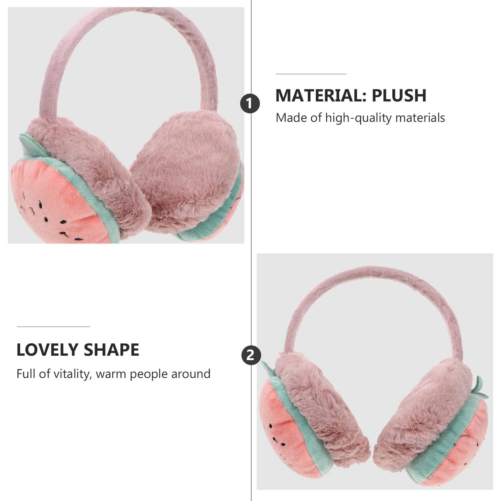 Paraorecchie Invernale per Bambini, Caldo e Morbido, Pieghevole e Riutilizzabile, Leggero e Termoisolante
