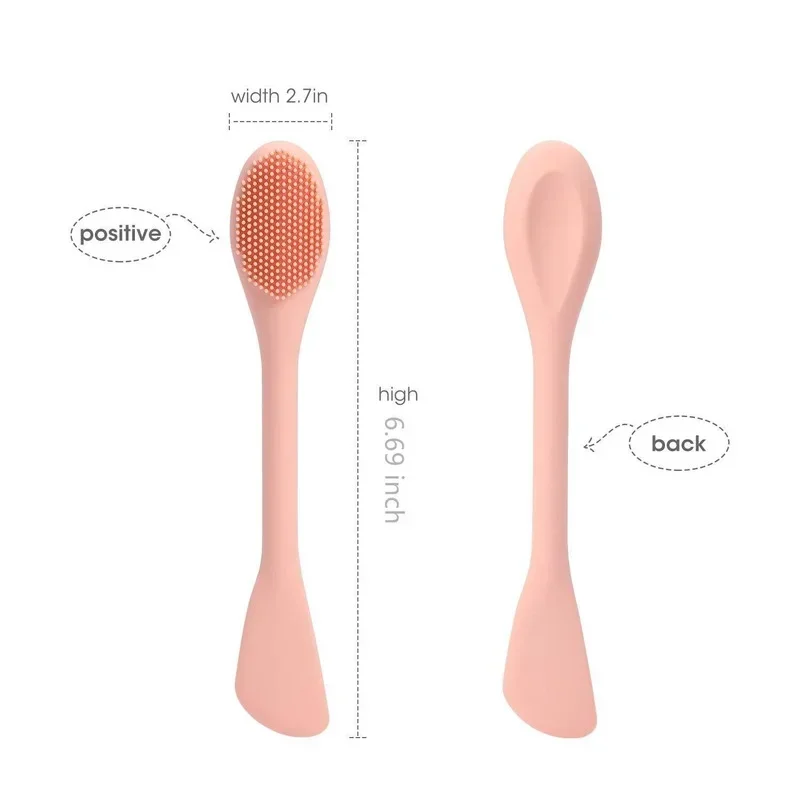 Double Head Facial Mask Brush Makeup Brushes Eyes Face Skin Care Masks Applicator Cosmetic Mask Brush Tools Dropshiping TSLM1